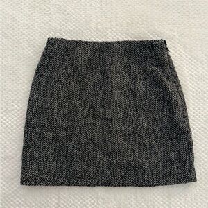 H&M Black Mini Pencil Skirt